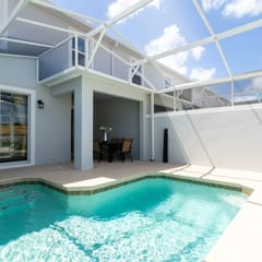 Family Friendly 4Bd w Pool Resort near Disney 1196
