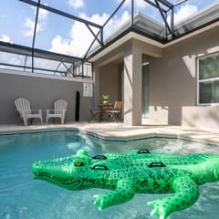Storey Lake 5Bd Pool Waterpark Near Disney 2497