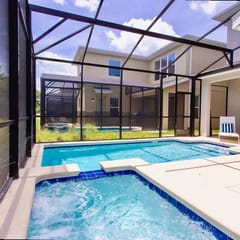 Family Friendly 5Bd Spa Pool Game Loft Near Disney