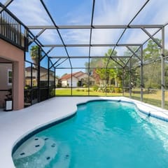 Cozy 5Bd w/ Pool Single Family Close to Disney 106