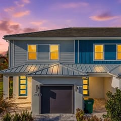 Modern 3Bd End Unit with Garage & Water View 7904