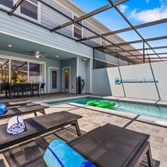 Brand New | 5BR Pool, Slide & Game Loft 16172