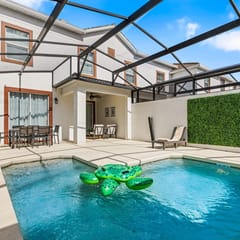 NEW | 4BR Private Pool, Lazy River & Themed Rooms