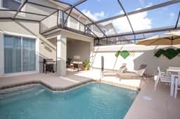 Gorgeous 4 Bedroom w Pool Close to Disney 4836