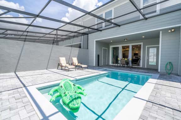 Magical 5BR w Pool Minutes from Disney 16140 - Image 1