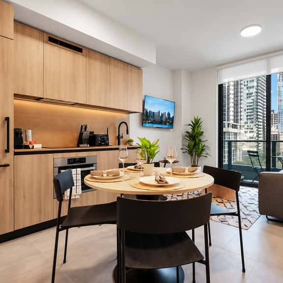 NEW | High-Rise 1BR + Den, Rooftop Pool & Gym 402 - Image 1