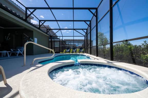 Villa 5Bd Jacuzzi Pool Game Room w Solterra Resort 7829 - Image 2