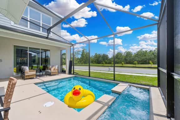 Brand New 5BR 5BA Villa w Pool, Spa & Game Room 7800 - Image 4