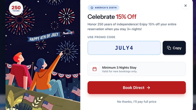 AMERICA 250 IS ALMOST SOLD OUT!