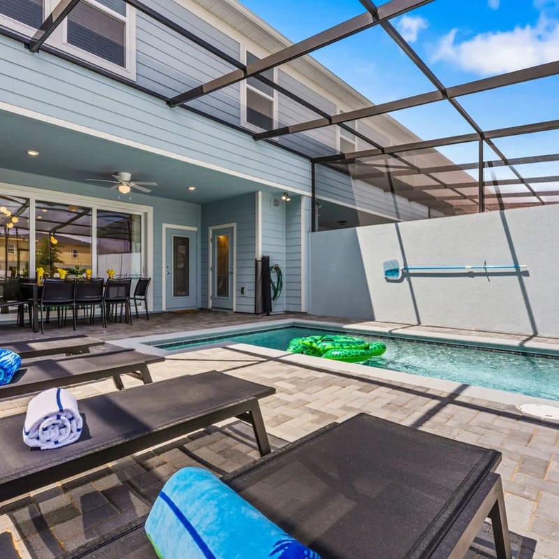 5BR w Pool, Game Loft, Slide & Themed Rooms 16172