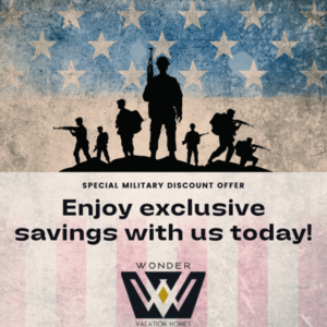 Special Military Discount Offer - Decorative image with title